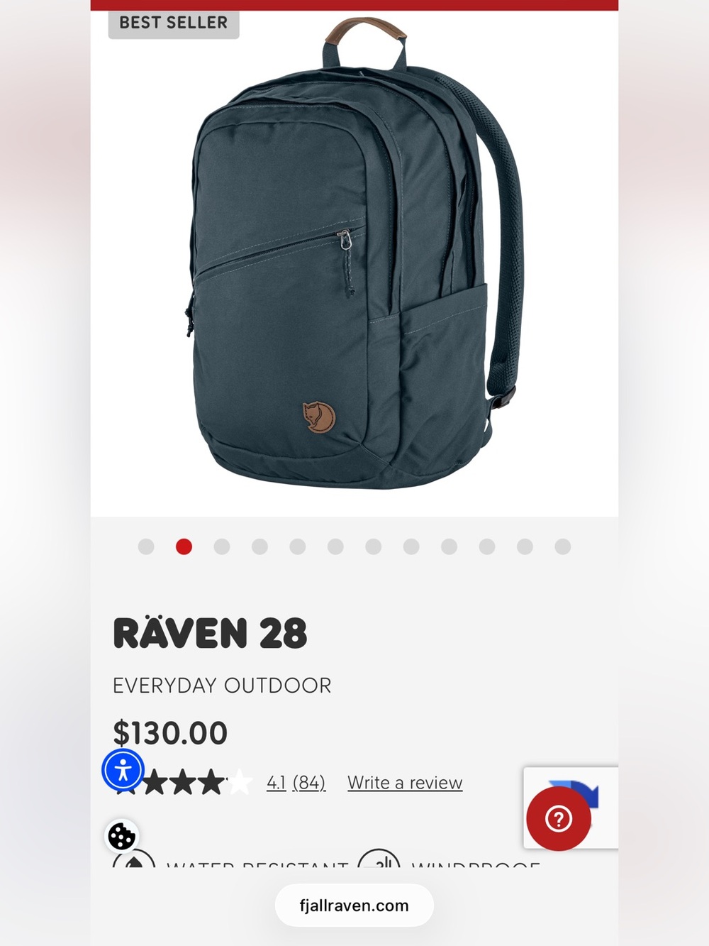 Fjallraven RÄVEN 28 Backpack - Navy
